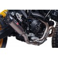 QD Exhaust Tri-CONE Titanium Muffler Half System Exhaust for the DUCATI SCRAMBLER DESERT SLED QD Exhaust Tri-CONE Titanium Muffler Half System Exhaust for the DUCATI SCRAMBLER DESERT SLED